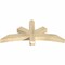 Ekena Millwork Alberta Rough Sawn Timber Gable Bracket, Douglas Fir, 48"W x 22"H x 4"D x 4"F, 11/12 Pitch GBW048X22X0404ALB00RDF - alternate 5